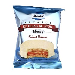 Alfajores Mardel Chocolat blanc