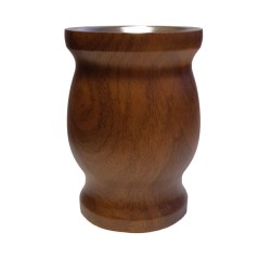 Mate aus Edelstahl Wood 200ml